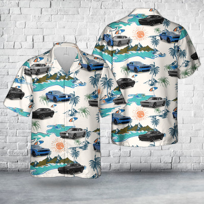 2023 Dodge Challenger RT Scat Pack Hawaiian Shirt