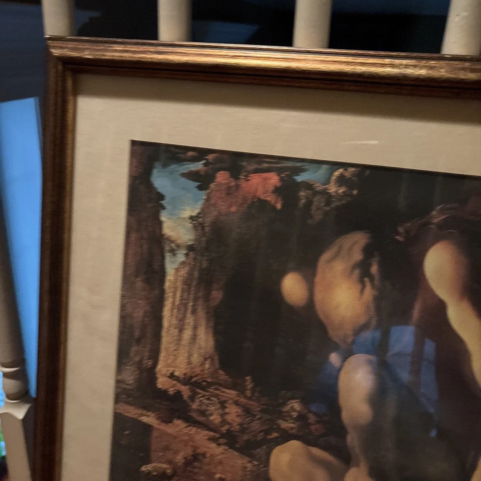 超现实幻想艺术印刷带框抽象梦幻拼贴墙萨尔瓦多·达利大号 — 第 4/4 张图片