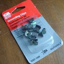 Gardner Bender 8 pk 10, 12, 14 AWG Wire Grounding Clips 8pcs 8x Aluminum/Copper