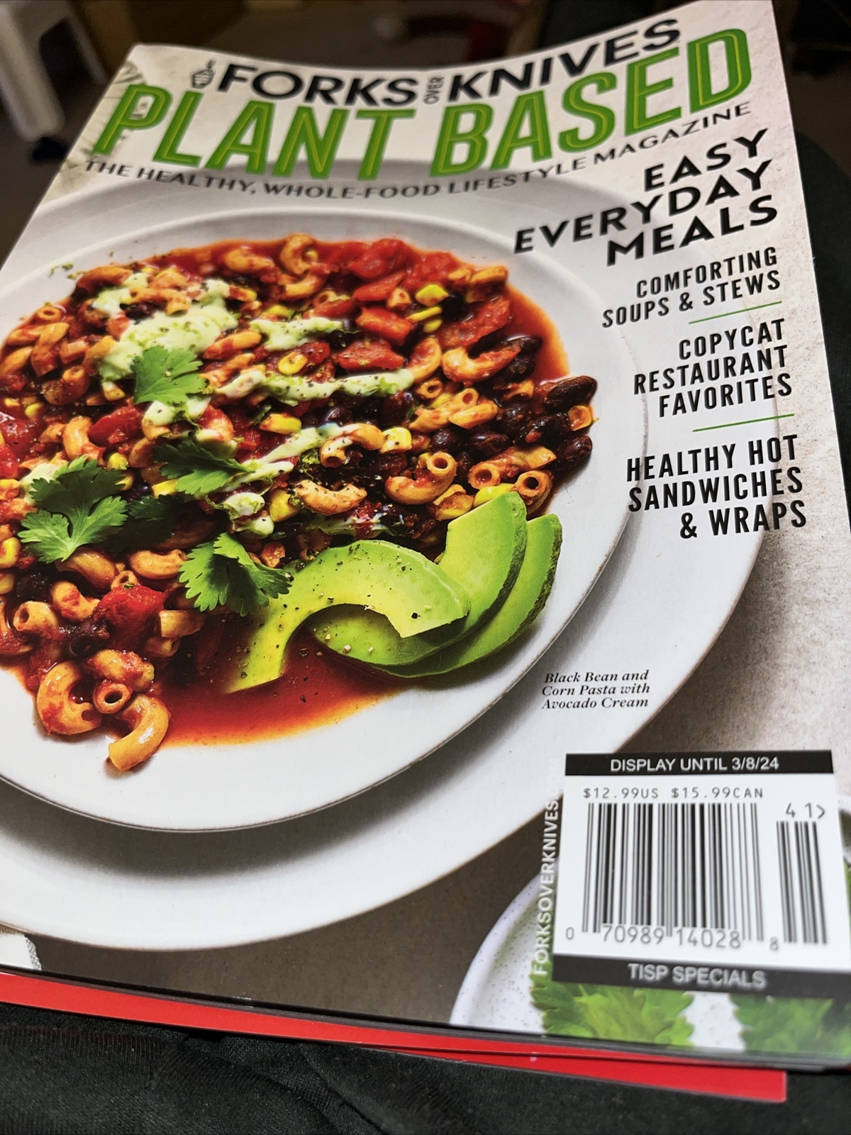 Forks over Knives magazine Plant Based Winter 2024 Easy Everyday Meals