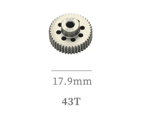 HARD COATED ALU 64P PITCH 21T - 54T PINION GEAR FOR 1/8 1/10 CAR BUGGY MONSTER - Picture 47 of 58