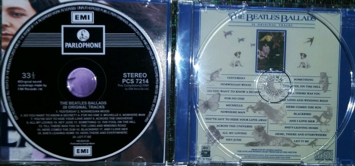 THE BEATLES BALLADS 20トラック　US盤 The Beatles Ballads 20 tracks on CD! | eBay