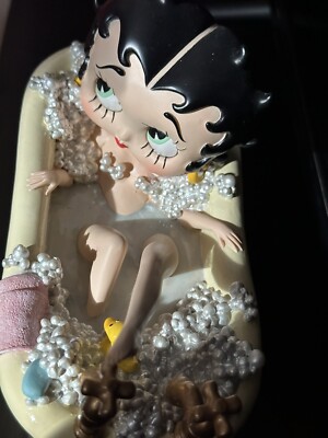 BETTY BOOP IN DER BADEWANNE STATUE KÖNIG FEATURES 2003 SELTEN