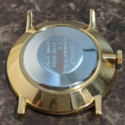Seiko Chariot 2220-0430 Vintage SGP ST.Steel Manual Winding