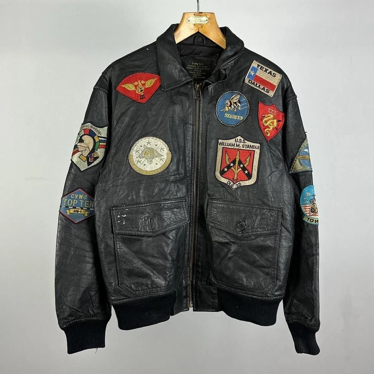 激渋 90s G-1 leather flight bomber jacket 激渋 90s G-1 leather flight bomber jacket Iconic G-1 Flight