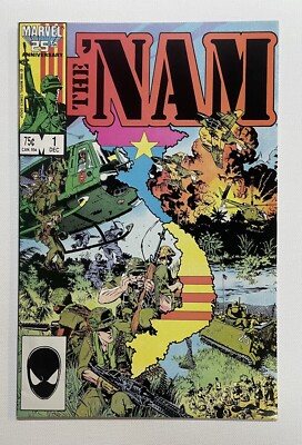 NAM #1. DEZEMBER 1986. MARVEL. Sehr guter Zustand/NM. 1. AUSGABE! 1. App PVT MARKS & SGT POLKOW!