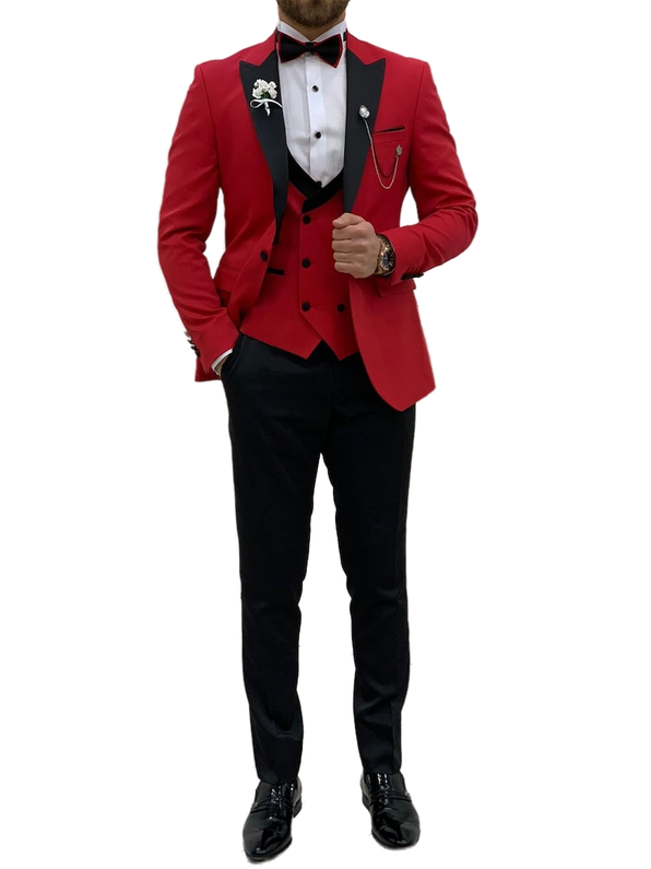 Luxury Handmade designer celebrity blazer single breasted three