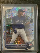 Luis Meza 1rst Blue Jays mini diamonds 181/299 BCP-269 2022 Bowman Chrome