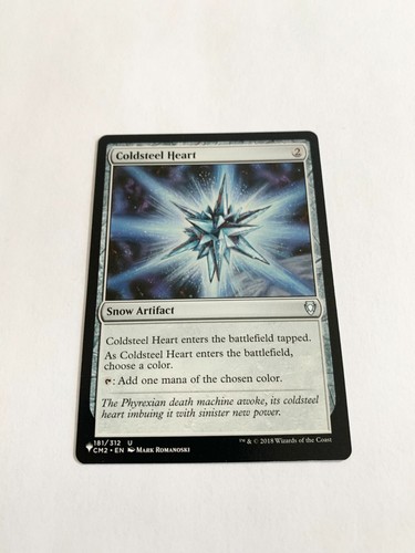 Coldsteel Heart (X1) NM Mystery Booster Edizione Convenzione MTG