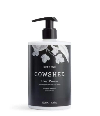Genuine Cowshed Refresh Hand Cream 500ml Shea Grapefruit Coriander RRP £28