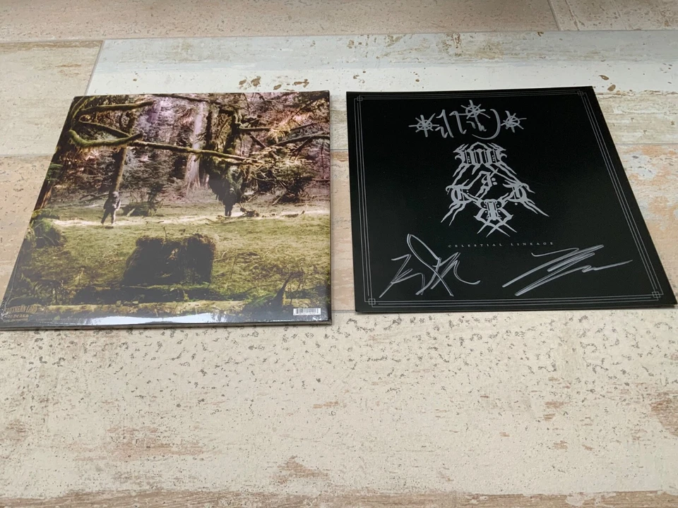 Wolves In The Throne Room Celestial Lineage 2 x Vinyl signed Autographed insert - Image 4 of 4