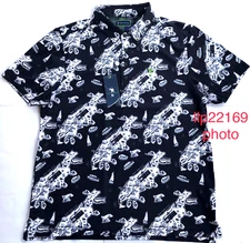 WILLIAM (BILL) MURRAY GOLF Polo Shirt (Men’s LARGE) NYC NEW YORK CITY SITE MAP