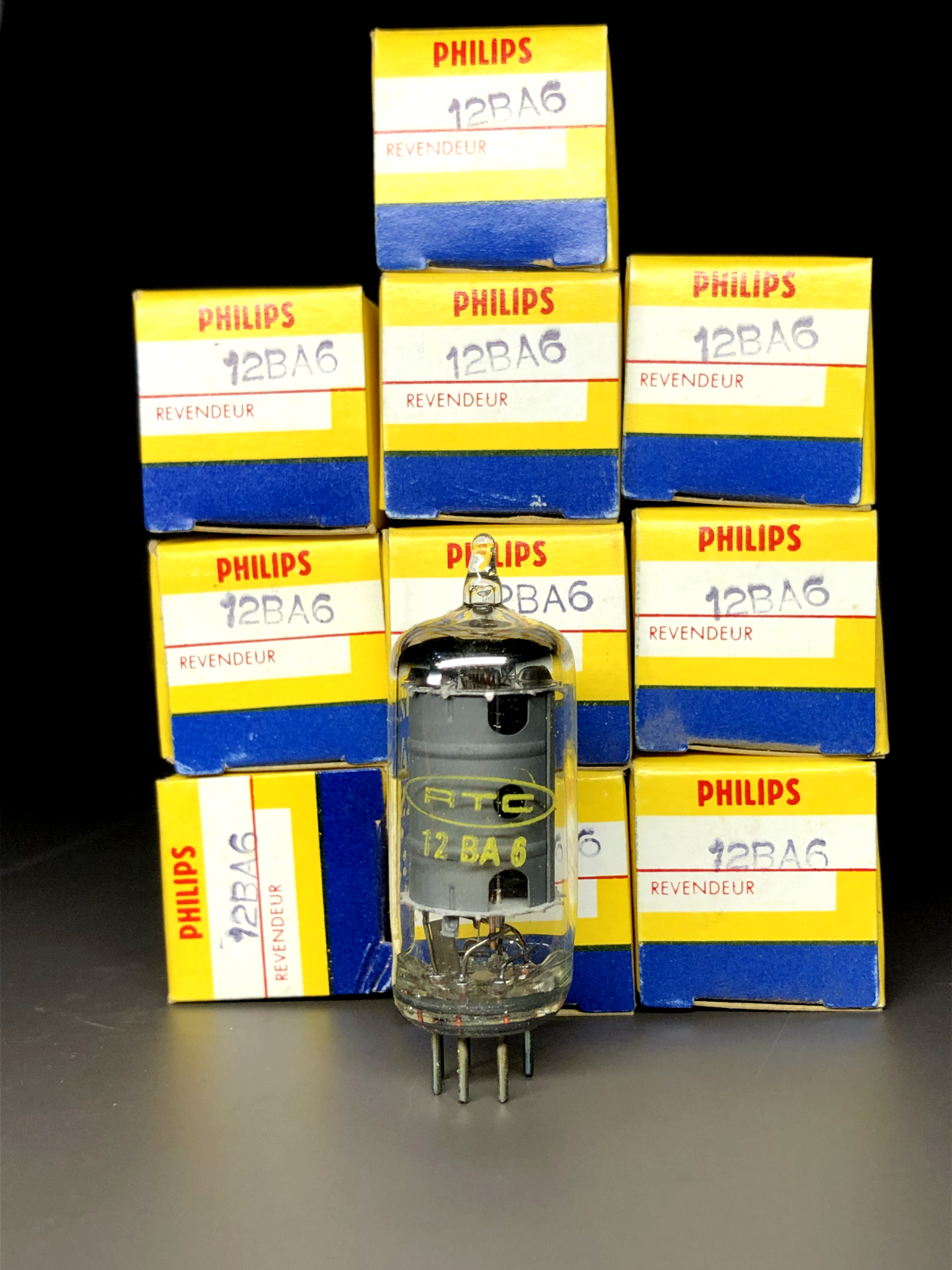 10*Philips 12BA6 Vacuum Tube NOS USA – Rare Vintage Audio Tube for Hi-Fi & Radio