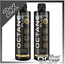 2 x MANNOL Octane Plus Booster Performance Petrol Fuel Additive MN9954