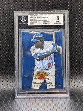 1998 Leaf David Ortiz RC Diamond Axis **RARELY SEEN EXECUTIVE PROOF** BGS 8 Gold