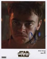 BRIAN VERNEL - Star Wars GENUINE SIGNED AUTOGRAPH