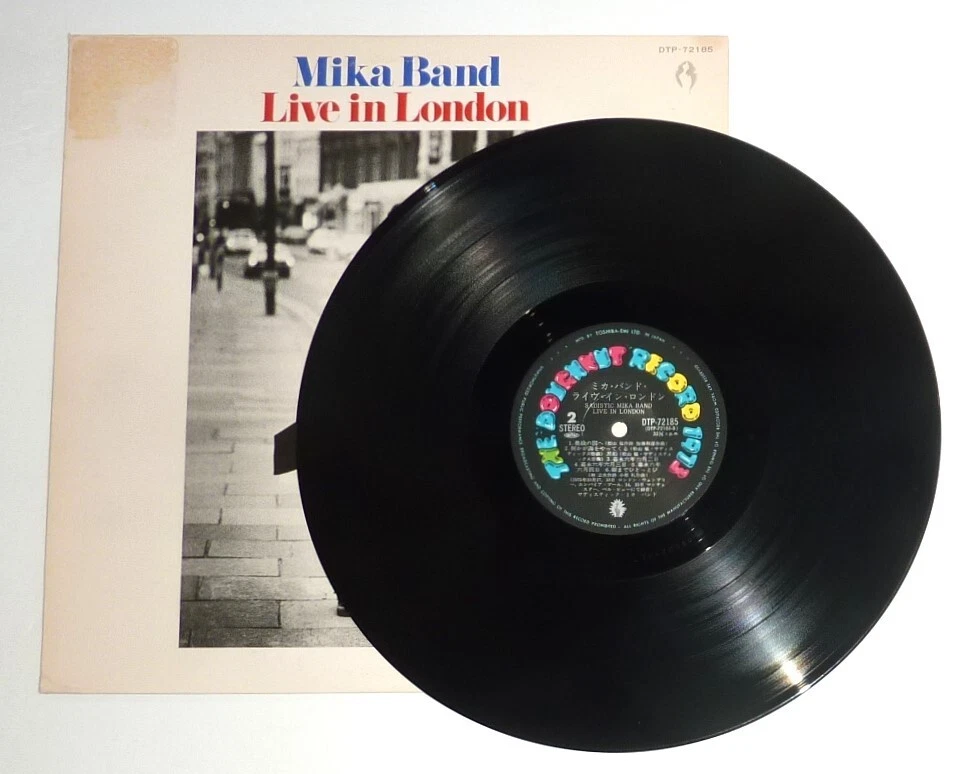 VINYL LP by MIKA BAND "LIVE IN LONDON" (1976) JAPAN / ROCK, POP / DOUGHNUT - Image 4 of 4