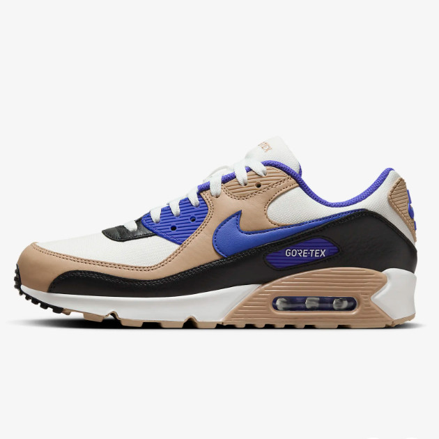 Кроссовки Nike Air Max 90 Gore-Tex из конопли/Черные/Rapis (FD5810-100) Доставляются ускоренной доставкой