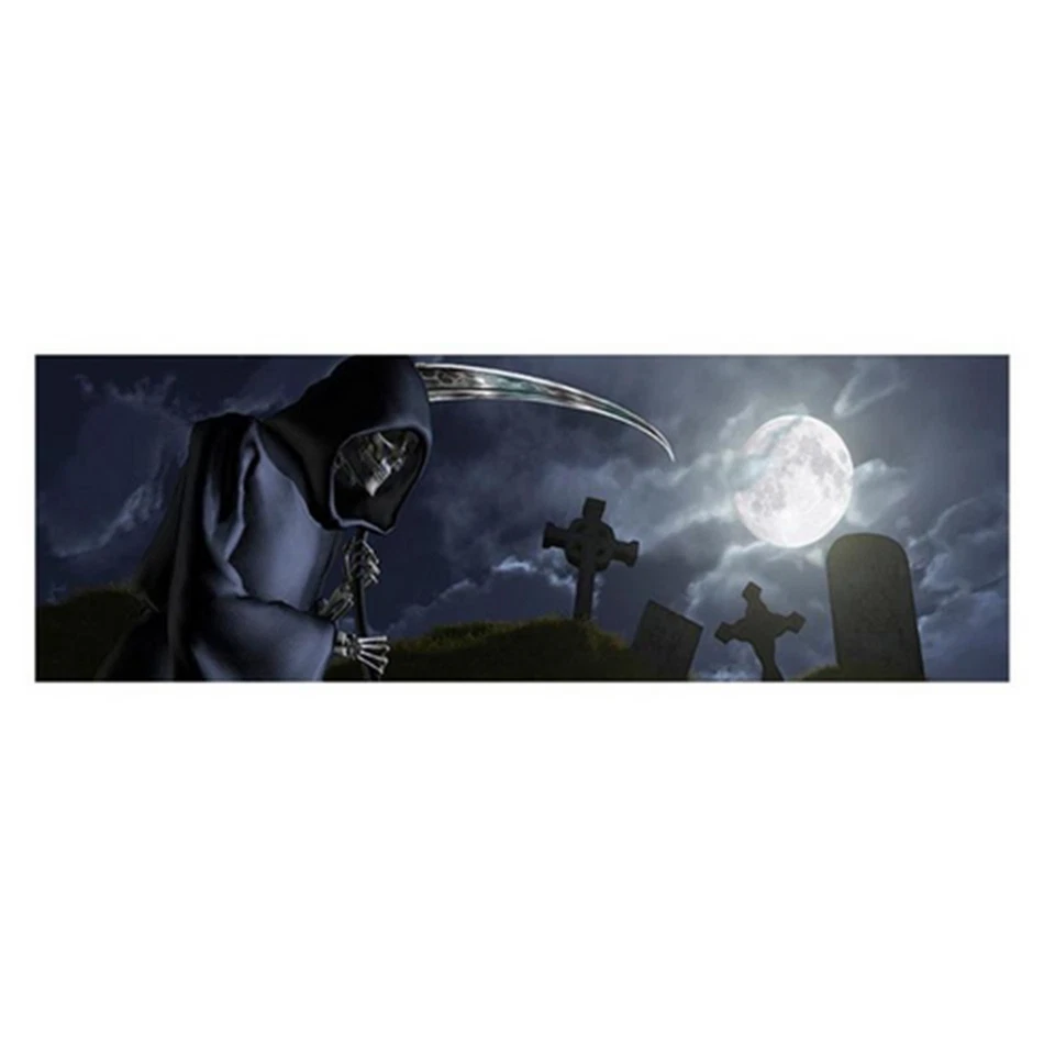 Calcomanía gráfica de vinilo para ventana trasera carrocería parabrisas parca cementerio Foto 2 de 4