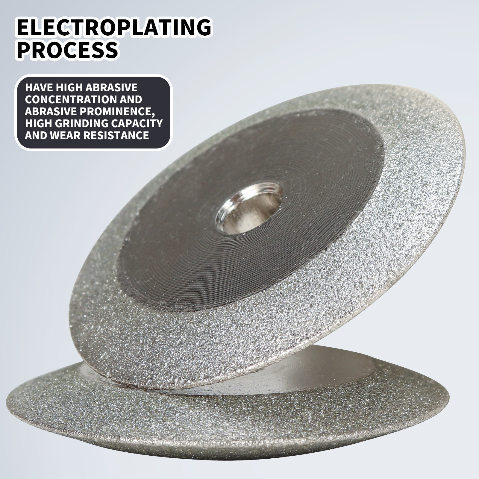 45 Degrees Diamond Grinding Wheel Disc With 1/4 Inch Mandrel For Angle