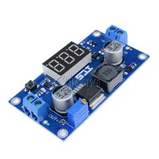 DC-DC 4.5-32V to 5V-52V XL6009 Boost Step-up Module Power Supply LED Voltmeter
