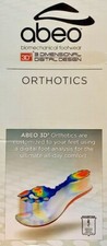 ABEO 3D Casual Dimensional Neutral Metatarsal Orthotic Insole for Women Size: 6