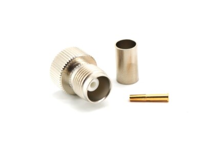 TNC-Crimpkupplung für H-155 Koaxkabel - Original Telegärtner