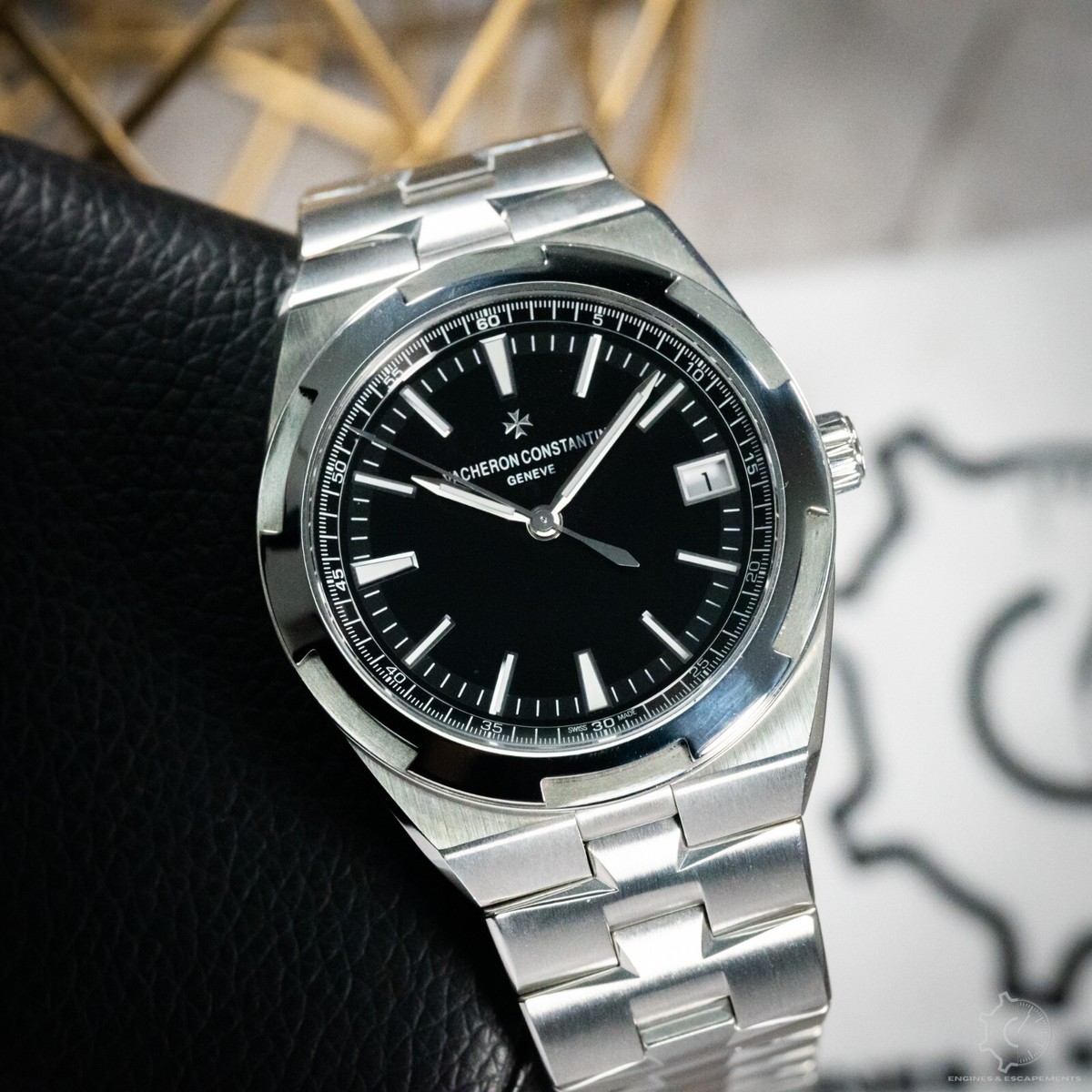 Vacheron Constantin Overseas 4500V Black Dial Steel 41mm 2021