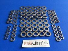 x80 Imperial Washers Flat & Spring Stainless Steel Royal Enfield 500 Model J2