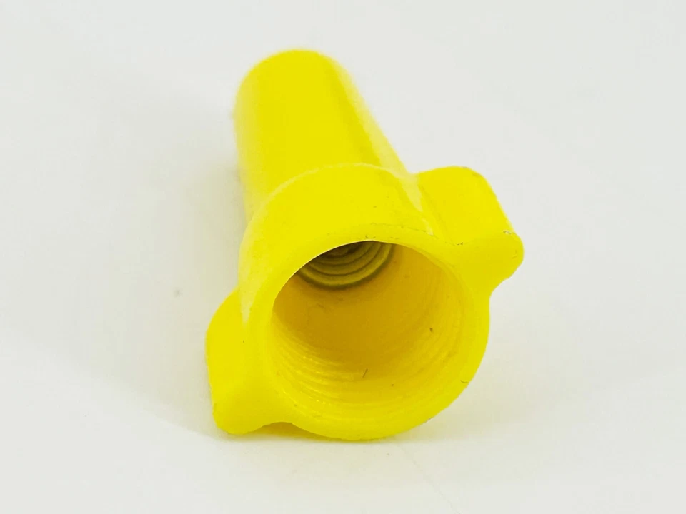 New Lot of 165 Ideal 30-451 Wire Nut Connectors Yellow #18-#3 - Image 4 of 4