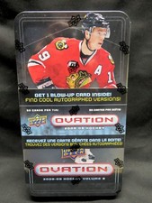 2008-09 UD OVATION Hockey Factory-Sealed TIN Vol. 3,  Chase Crosby Auto