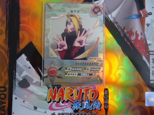 Naruto Kayou TCG CCG SP-035 DEIDARA SUPER RARE HOLO DOUJIN ANIME CARD NEW - Picture 1 of 1