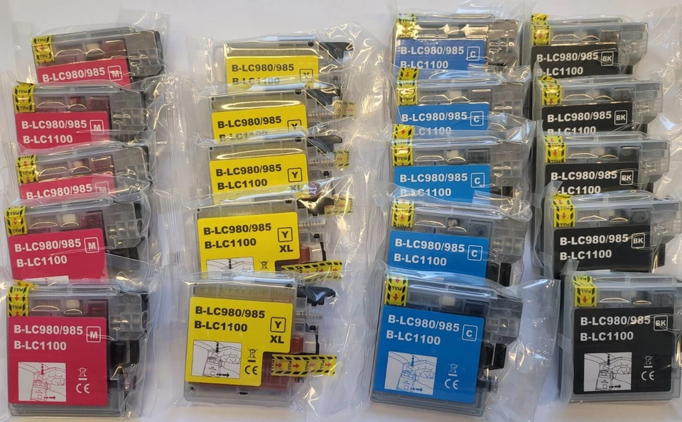 20 Patronen kompatibel für Brother MFC6490CW MFC6690CW DCP-145c DCP165C DCP-195c - Bild 2 von 4