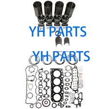 New Overhaul 4LB1 Rebuild kit Piston Ring Gasket Set For ISUZU Engine Parts