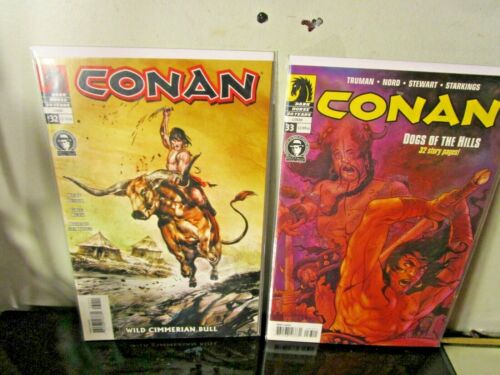 Conan Dark Horse 32-33 LOT BAGGED BOARDED - Picture 1 of 3