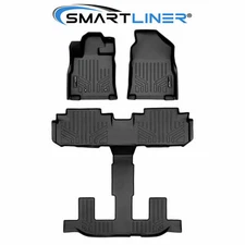 SMARTLINER Custom Fit Floor Mats 3 Row 2019-2025 Ascent (2nd Row Bucket Seats)