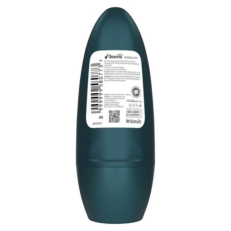 REXONA Men Roll On Deodorant Invisible Dry 45 mL | eBay