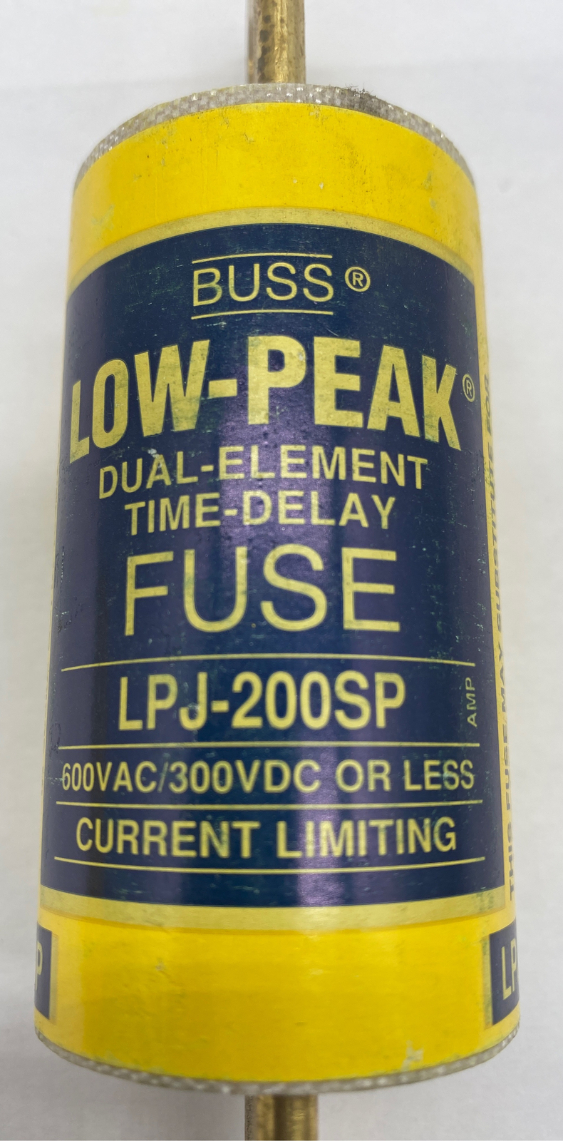 Pack Of 10 Bussmann 20 Amp Low-Peak Time-delay, Rejection-Type - Foto 2