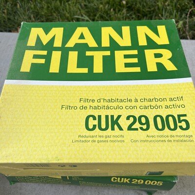 Mann-Filter CUK29005 Cabin Air Filter | eBay
