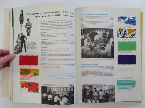 American Fabrics Summer 1968 complete issue trade magazine many fabric swatches - Picture 11 of 11