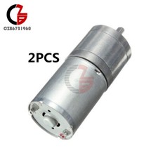 uxcell/® 24V DC 5RPM Gear Motor High Torque Electric Micro Speed Reduction Geared Motor Eccentric Output Shaft