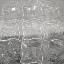Villeroy Boch New Wave Glass Bowl Set of 7 Tableware 5.9 1.2" Germany