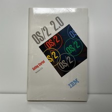 IBM OS/2 Version 2.0 Getting Started Factory Sealed NOS