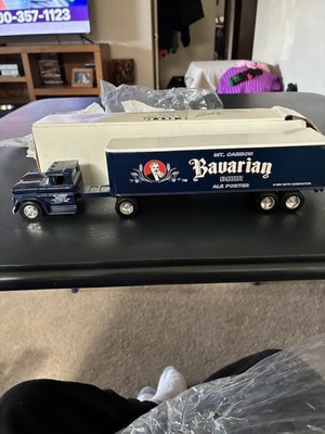 In original box, Vintage 1993 Bavarian Beer Mt. Carbom Brewery semi and trailer 