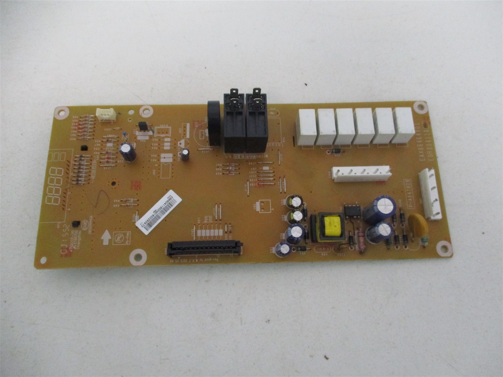 Lg Microwave Control Board Part # Ebr80411802