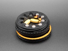 Slim Magnetic #13 Hearing Aid Battery Case | Holder | Caddy