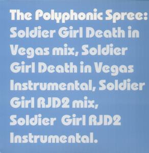Polyphonic Spree - Soldier Girl - Used Vinyl Record 12 - E6999z