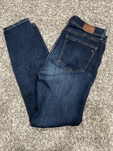 Women’s Madewell skinny skinny dark wash jeans (1817)
