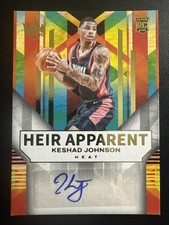 2024-25 Panini Court Kings - Heir Apparent Keshad Johnson #HA-KES /125 (AU, RC)