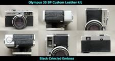 Olympus 35 SP Cut Leatherette Replacement dedicated parts10 Color from Japan